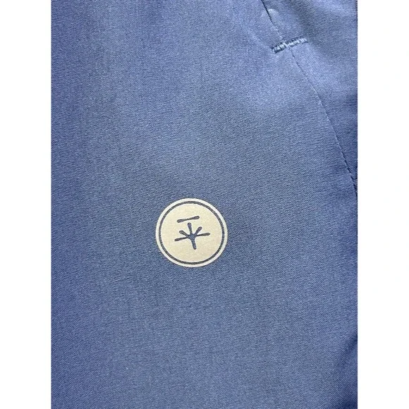 Soybu Shorts Mens XL Blue Active Athletic Recycled Polyester Spandex Zip Pockets - Picture 8 of 10